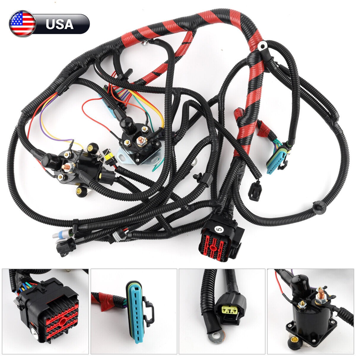 For 2002-2003 7.3L Ford Powerstroke Diesel Main Engine Wiring Harness (3968) thumbnail 4