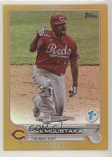 2022 Topps Series 1 1st Edition Gold Mike Moustakas #60 xm0