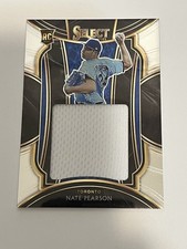 2021 Select NATE PEARSON Jumbo Jersey Patch Relic RC Rookie Blue Jays