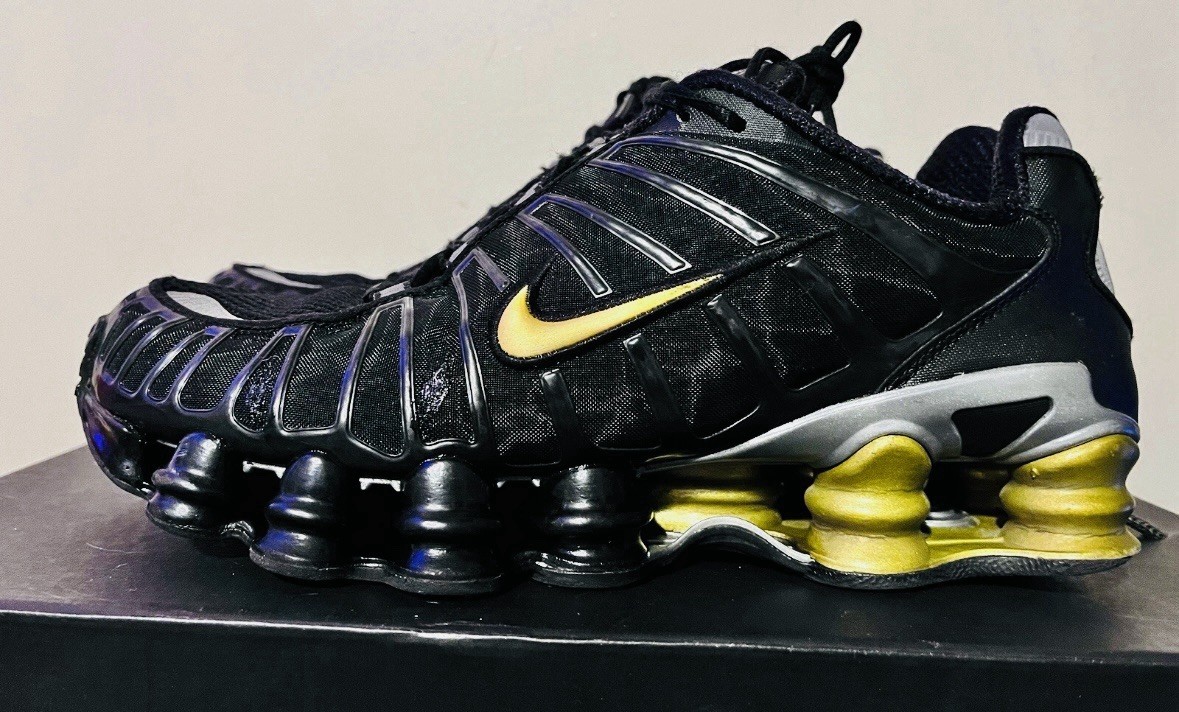 Nike Shox Tl Neymar Black Gold Shoes Men's Size 12 | eBay