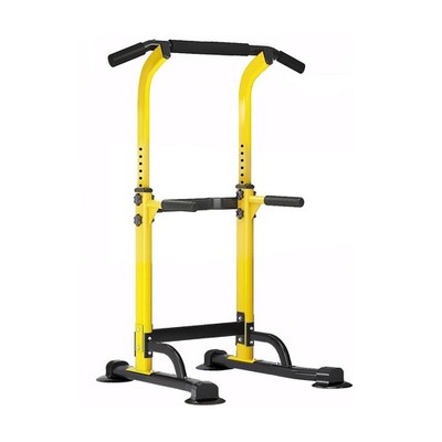 SogesPower Power Tower Dip Station Pull Up Bar for Home Gym Adjustable Height...