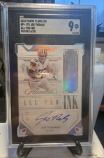 2023 Panini Flawless - ALL-PRO Ink Joe Thomas #API-JTS Silver /20 (AU)