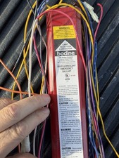   Bodine B50 Fluorescent Emergency Ballast, 90-Min Backup, Ni-Cad Battr  1 Unit