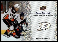 2023-24 Upper Deck Director of Boards Sparkle #DB3 Sam Carrick - HKY