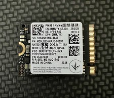 SAMSUNG PM991 256GB NVMe MZ-9LQ256A MZ9LQ256HAJD-000D1  FREE SHIPPING 