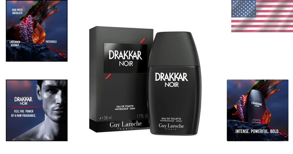 Drakkar Noir Fragancia Intensa 1.7 Fl OZ Belleza Líquida Foto 2 de 4