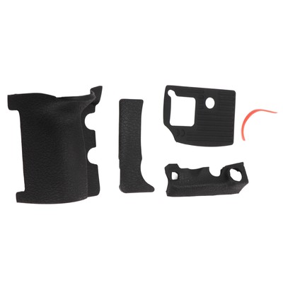 Grip Rubber Set Left Side Thumb Bottom Rubber Cover With Adhesive Repair Par Hot