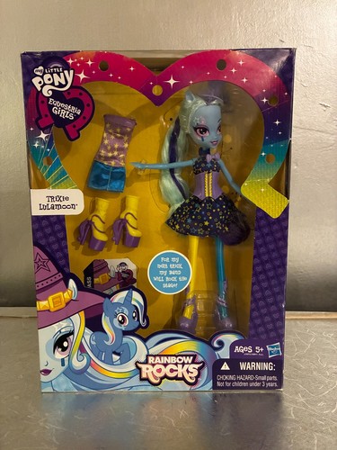 MLP Equestria Girls rainbow rocks dress up Trixie Lulamoon