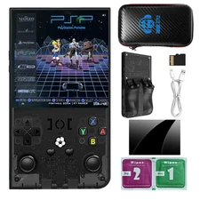R36Max Retro Handheld Game Console,4-inch IPS OCA HD MIPI Screen, Open Source...