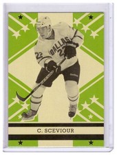 Colton Sceviour 2011-12 O-Pee-Chee Retro Blank Back Parallel Card #588