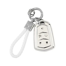 Key Fob Cover for Cadillac SRX CTS CT6 XTS XT5 XT6 XT4 ATS For Cadillac-a