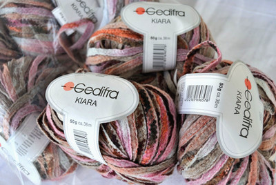 Gedifra Kiara Wolle 750 Gr. Rosa Grau Braun meliert Fb. 5157 Schurwollmischung