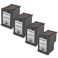 4PK C9362WN 92 BLACK Printer Ink Cartridges for HP Photosmart C3140 C3150 C7850