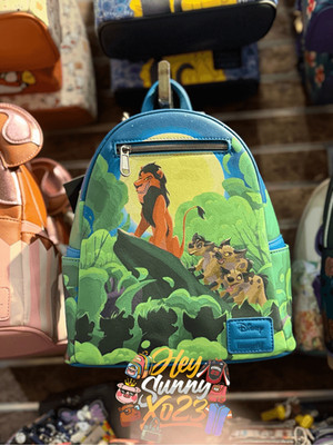 Loungefly Disney The Lion King Scar & Hyenas Mini Backpack