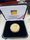 Wells Fargo 150th Anniv. 24k Gold Gilded Coin 1 Troy Oz .999 Fine Silver Round