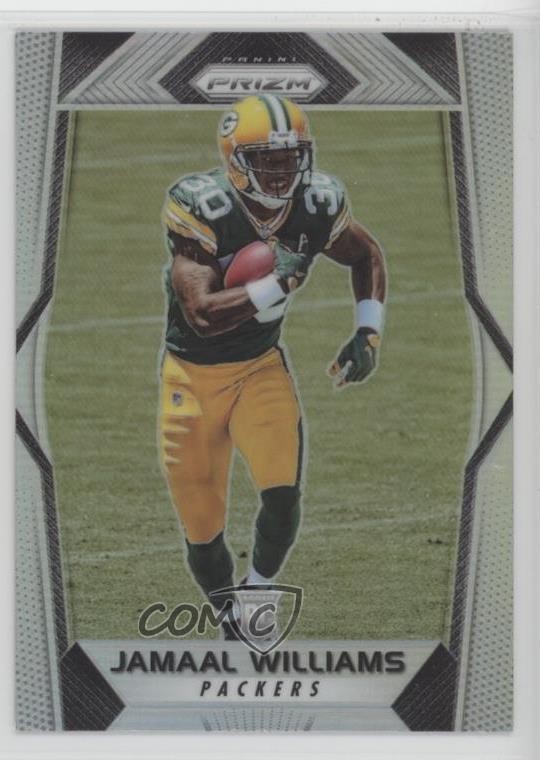 2017 Panini Prizm Rookies Silver Prizm Jamaal Williams #237 10j2