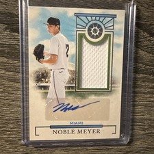 2024 Boys of Summer Jumbo Prospect Material Signatures /99 Noble Meyer Auto