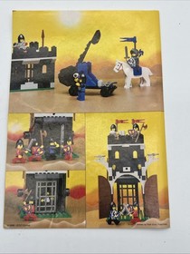 LEGO 6059 Black Knight's Stronghold | ONLY Instructions Manual | Vintage Castle
