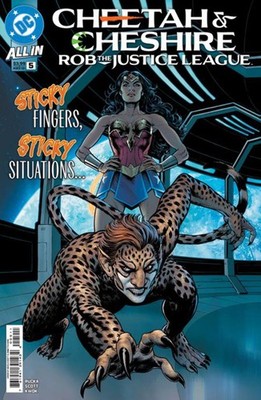 Cheetah And Cheshire Rob The Justice League #5 (Of 6) Cover A Nicola Scott