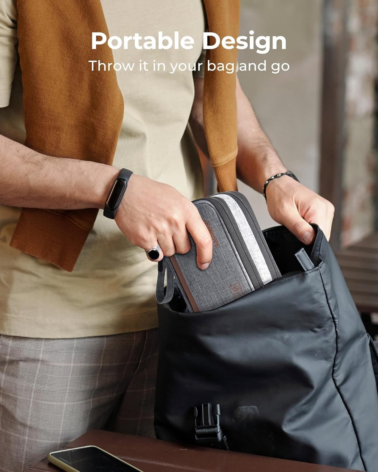 Portable Cassette Player Tape Recorder Walkman with Built-In Speaker,Microphone,