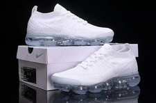 Nike Air VaporMax Flyknit 2 Pure White Air Cushion Shoes Men's shoes