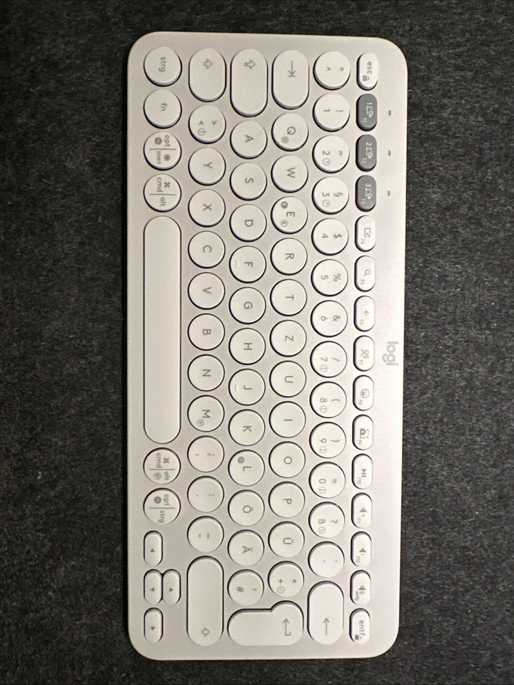 Logitech Pebble Keys 2 K380s combo - Maus Und Keyboard Weiß - Bild 2 von 4