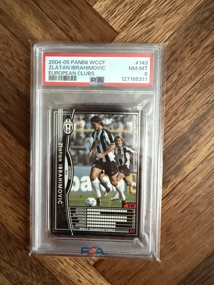 WCCF  2004～2005 2004-05 Panini WCCF European Clubs Soccer Trading Cards for sale