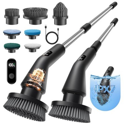 Leebein Electric Spin Scrubber, 2026 Upgraded Cordless Cleaning Brush Bathroo...