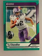 Ty Chandler 2024 Donruss Minnesota Vikings #248