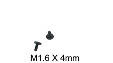 Dell XPS 13 Bottom Cover Replacement Screw M1.6x4mm Low Profile - 8 Pack