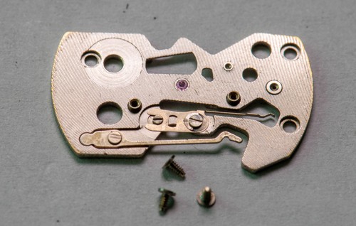 Seiko 6139B 190612 Chronograph bridge w/screws Parts, Repair