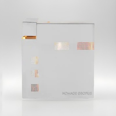  CULT Design Sweden   Teelicht Edelstahl Homage Gropius (2012)    Inhalt NEU
