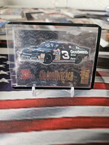 Dale Earnhardt 1996 Press Pass VIP War Paint #2 Nascar Racing Card Chevy #3 - Bild 1 von 2