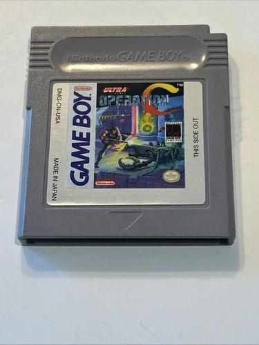 Operation C (Nintendo Game Boy, 1991) Authentic Game Cartridge Contra