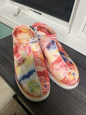UGG X Ovadia Tasman Slip On Slippers Tie Dye Men's Size 12 Limited Edition