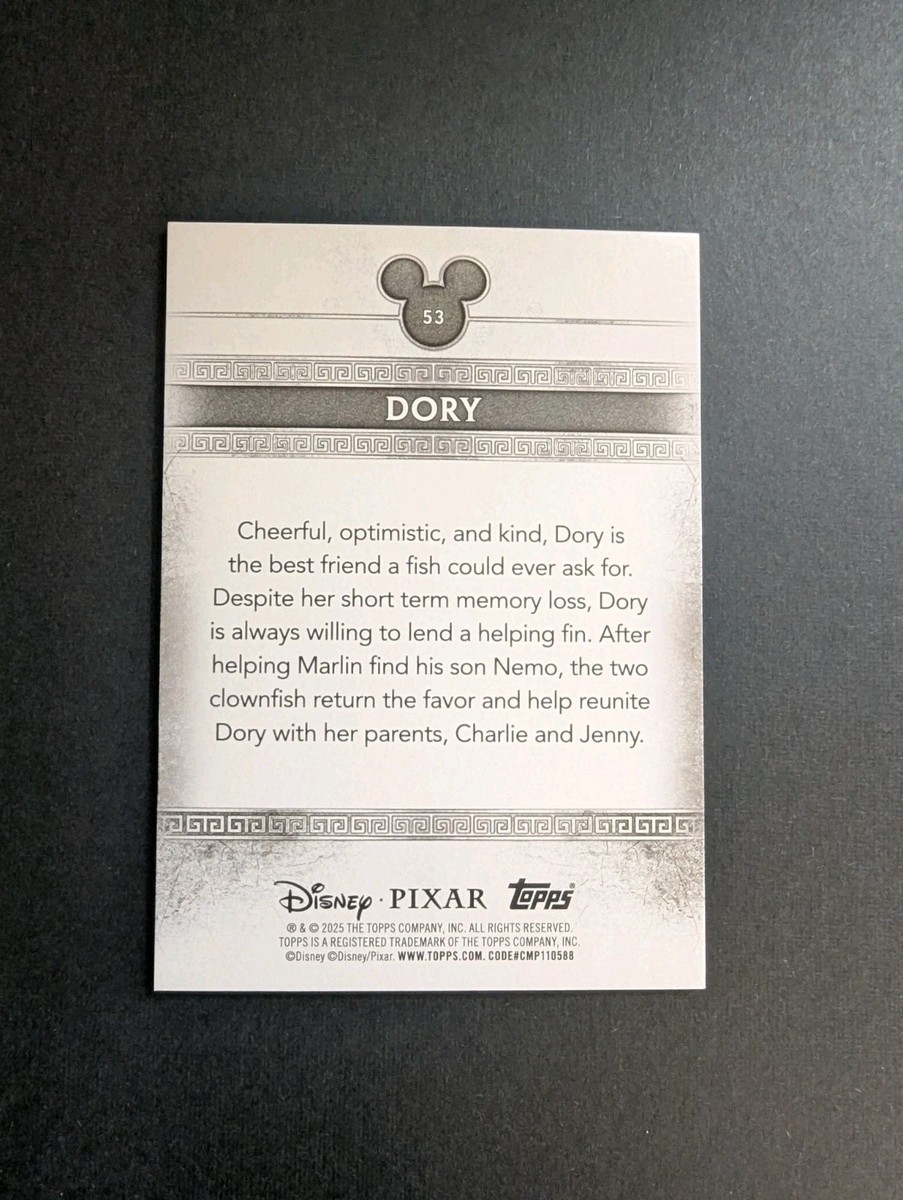 2025 Topps Disney Mint Dory Silver Minted #53 | eBay