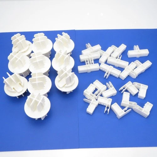 White Connectors Vintage 1970's Mattel Barbie Townhouse Playset Parts Lot of 30