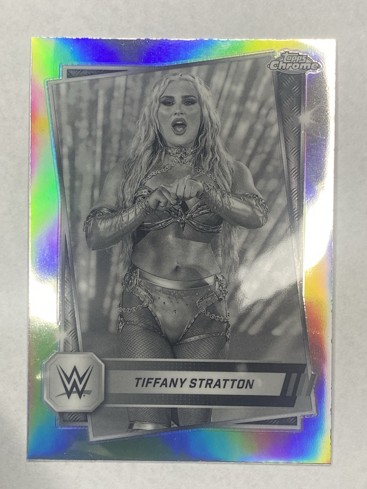 2025 Topps Chrome WWE - Tiffany Stratton #182 Sepia Refractor