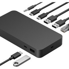 Microsoft Surface Thunderbolt Dock High-Speed Docking Station - T8H-00001 - Open