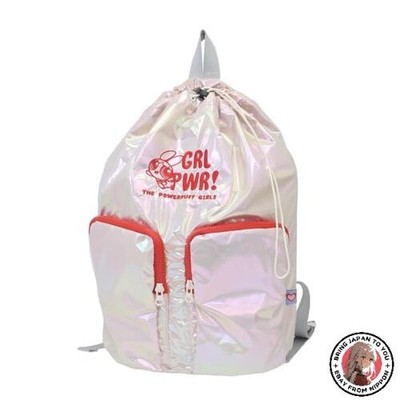 NEU Powerpuff Mädchen Rucksack Blossom Pink Kordelzug MPPG-072