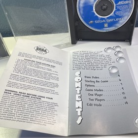 SEGA SATURN Bust-A-Move 2 Arcade Edition With Manual 1996 & Virtua Fighter 2 Lot