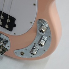 Sterling by Music Man SUB Ray4 Pueblo Pink Electric Bass 1-Hum Used
