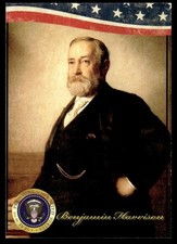 2018 POTUS Historic Autographs Benjamin Harrison  #23