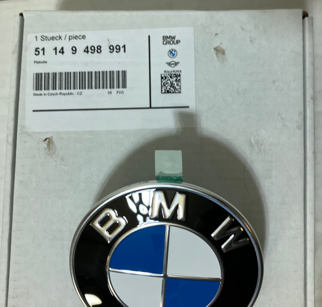 Genuine New BMW Emblem Logo Badge 51149498991 | eBay