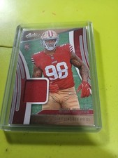 2025 PANINI ABSOLUTE MYKEL WILLIAMS ROOKIE MEMORABILIA Relic Card #ARM-MWS 49ERS