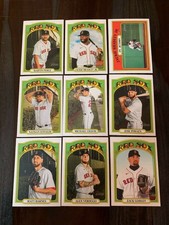 2021 Topps Heritage No SP Baseball Boston Red Sox Base MLB Hand Collated Team Se