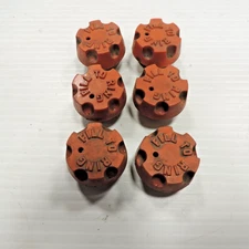 Vintage 6 Volt Battery Caps 1940 1950's Chevrolet Ford MoPar Hot Rod / Rat Rod