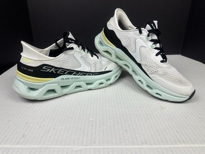 Skechers Sneakers Glide Step Altus Womens 10 White Athletic Running Gym Shoes