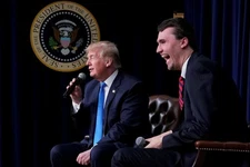 Charlie Kirk Political Influencer & President Trump Picture Photo 4x6