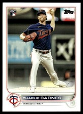 2022 Topps #641 Charlie Barnes